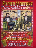 PAPIER MODERNE PAPEL PECTORAL E HIGIENICO ANTONIO SUAREZ SEVILLA