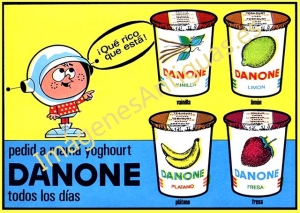 PEDID A MAMA YOGHOURT DANONE TODOS LOS DÍAS ¡QUÉ RICO QUE ESTÁ!