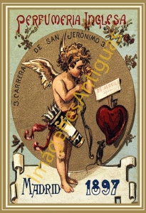 PERFUMERIA INGLESA CARRERA DE SAN JERONIMO MADRID 1897