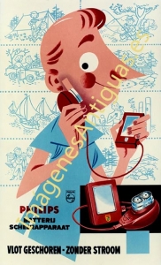 PHILIPS BATTERU SCHEERAPPARAAT