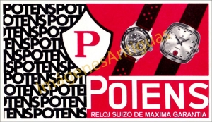 POTENS RELOJ SUIZO DE MAXIMA GARANTIA