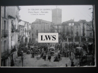 Santa Coloma de Queralt - Plaza Mayor - Mercado