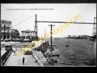 Portugalete - Plaza y monumento de Chávarri