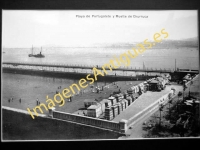 Portugalete - Playa de Portugalete y Muelle de Churruca