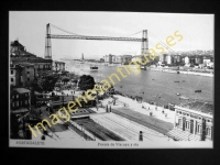 Portugalete con regatas - Puente de Vizcaya "Puente Colgante"