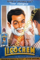 QUIERE UD. AFEITARSE BIEN? USE SIEMPRE LICOCREM