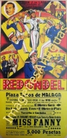 REDONDEL PLAZA DE TOROS DE MÁLAGA, MISS FANNY
