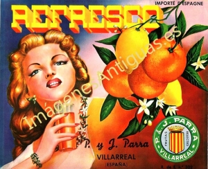 REFRESCO - NARANJAS LIMONES P. Y J. PARRA - VILLARREAL CASTELLÓN