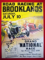 ROAD RACING AT BROOKLLANDS