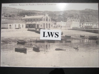 Laredo - Rampa del Muelle y fábrica de Conservas