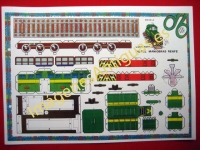 Recortable Locomotora Diesel MANIOBRAS RENFE