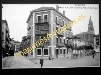 Rentería - Entrada a la Calle Carretera y Plaza de los Fueros