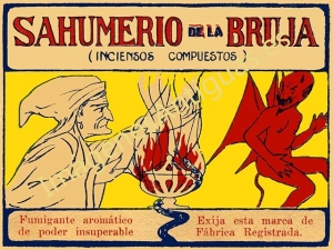 SAHUMERIO DE LA BRUJA (INCIENSOS COMPUESTOS)