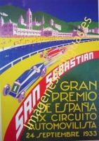 SAN SEBATIAN - GRAN PREMIO DE ESPAÑA IX CIRCUITO AUTOMÓVILISTA 1