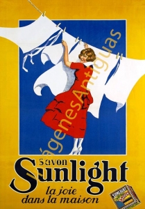 SAVON SUNLIGHT LA JOIE DANS LA MAISON