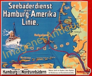 SEEBÄDERDIENST DER HAMBURG-AMERIKA LINIE