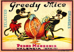 SELECTED ORANGES GREEDY MICE - PEDRO MONSONIS - VALENCIA