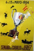 SEMANA DEL CABALLO EN JEREZ 1954