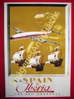 SPAIN BY IBERIA THE SKY CARAVELS