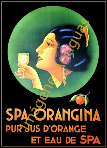 SPA ORANGINA PUR JUS D´ORANGE ET EAU DE SPA