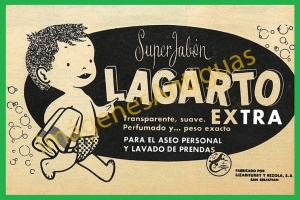 SUPER JABÓN LAGARTO - LIZARITURRY Y RELOZA S.A. - SAN SEBASTIAN