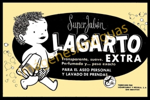 SUPER JABÓN LAGARTO - LIZARITURRY Y RELOZA S.A. - SAN SEBASTIAN