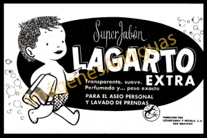 SUPER JABÓN LAGARTO - LIZARITURRY Y RELOZA S.A. - SAN SEBASTIAN