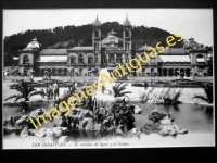 San Sebastián - El surtidor de Agua y el Casino