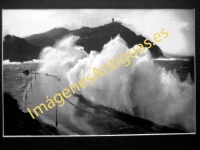 San Sebastián - Grandes mareas del Cantábrico