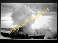 San Sebastián - El rompe Olas - Grandes mareas