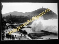 San Sebastián - Temporal - Grandes estragos