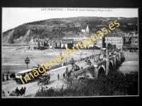 San Sebastián - Puente de Santa Catalina y Playa de Gros