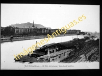 San Sebastián - El Río Urumea y los dos Puentes