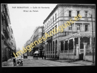 San Sebastián - Calle de Guetaria - Hótel du Palais