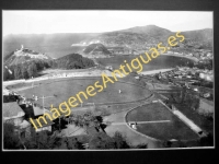 San Sebastián -Vista general desde el campo de tiro de Gudamendi