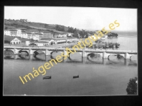 San Vicente de la Barquera - Puente de la Maza y vista parcial