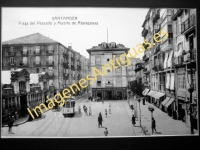 Santander - Plaza del Pescado y Muelle de Atarazanas