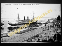 Santander - Estación de los ferro-carriles de la Costa