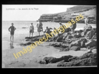 Suances - Un detalle de la Playa