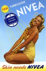 TAN THROUGH NIVEA CREME SKIN NEEDS NIVEA