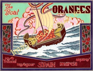 THE BOAT ORANGES - NARANJAS - MURCIA