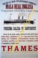 THE ROY AL MAIL STEAM PACKET COMPANY, MALA REAL INGLESA, THAMES