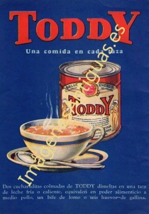 TODDY UNA COMIDA EN CADA TAZA