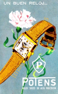 UN BUEN RELOJ...POTENS RELOJ SUIZO DE ALTA PRECISION