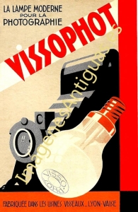 VISSOPHOT LA LAMPE MODERNE POUR LA PHOTOGRAPHIE