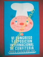 VI CONGRESO DE CONFITERÍA, MADRID 1960