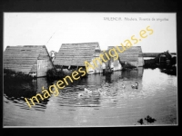 Valencia - Albufera. Viveros de anguilas