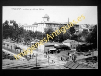 Valencia - Instituto y calle de Játiva