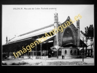 Valencia - Mercado de Colón. Fachada posterior