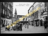 Vitoria - General Loma y Plaza de la Virgen Blanca